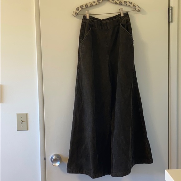 CP Shades Pants - CP Shades brown corduroy Wendy flare pant